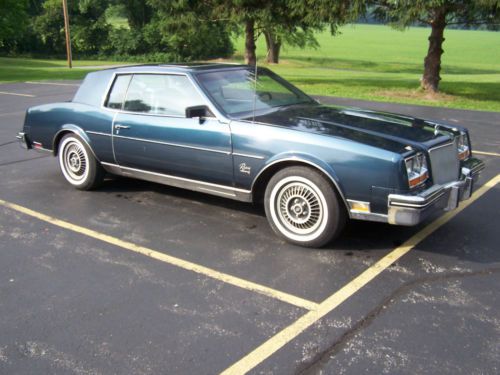 1985 buick riviera t-type coupe 2-door 3.8l