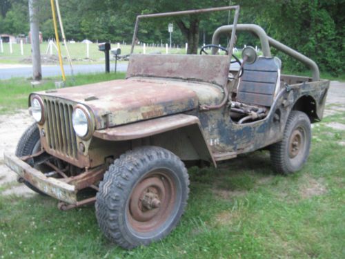 1946 willys army jeep cj2a runs all original