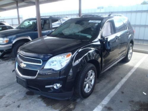 2013 chevrolet equinox awd damaged fixer salvage runs! spacious! export welcome!