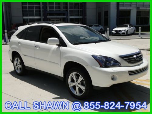 2008 lexus rx400h, only 53,000 miles, hybrid, loaded, pearlwhite, navi, l@@k!!