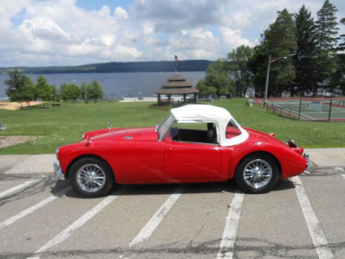 1957  mg mga roadster convertible frame off resto