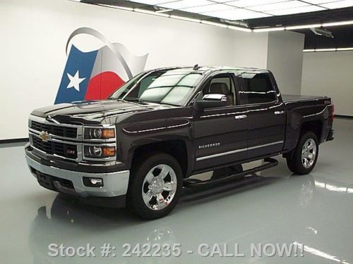 2014 chevy silverado ltz crew z71 4x4 nav rear cam 2k! texas direct auto