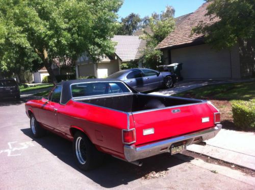 1970 el camino rebuilt 350 ci, paint &amp; interior 8 years ago, nice runner