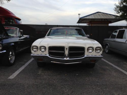 1972 pontiac le mans sport convertible - v8 350 2 barrel - matching numbers