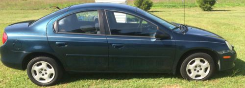 2001 dodge neon se sedan 4-door 2.0l