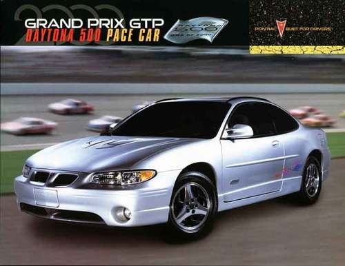 2000 pontiac grand prix daytona500 pace car.