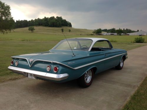 1961 chevrolet bel air bubble top 47k original miles.  super nice