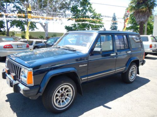 1987 jeep cherokee base sport utility 4-door 2.5l