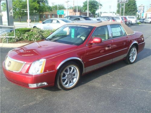 2010 cadillac dts luxury package. &#039;crystal red&#039;. 1 of a kind!