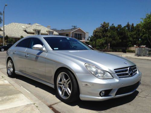 2007 mercedes-benz cls-class  cls550 amg sports package