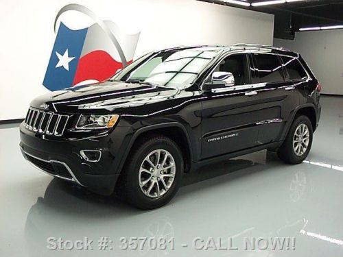 2014 jeep grand cherokee ltd sunroof nav rear cam 17k texas direct auto