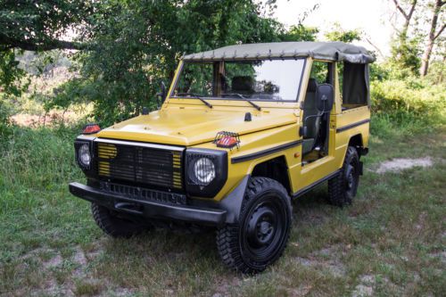 1986 mercedes benz g240 gd wolf commando edition cabrio....restored!