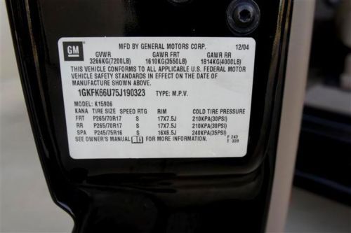 AWD 05 GMC YUKON DENALI XL NAV/BOSE/TV/DVD BLUETOOTH/ ONSTAR 20 INCH WHEELS NICE, US $9,995.00, image 47