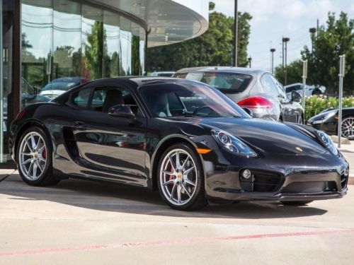 2014 porsche cayman s pdk bose 20 wheels chrono pkg premium plus basalt black