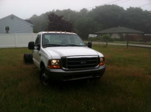 Ford f350 dually diesel cab&amp; chassis