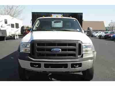 2006 Ford F-550 Flatbed w/dump Powerstroke Super Duty Diesel, image 4