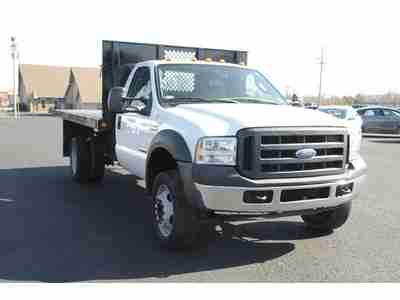 2006 Ford F-550 Flatbed w/dump Powerstroke Super Duty Diesel, image 5