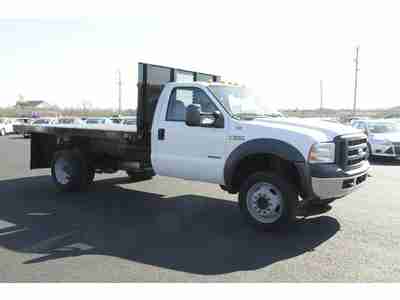 2006 Ford F-550 Flatbed w/dump Powerstroke Super Duty Diesel, image 6
