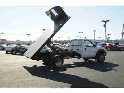 2006 Ford F-550 Flatbed w/dump Powerstroke Super Duty Diesel, image 13