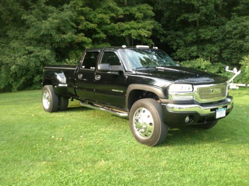 2003 gmc sierra 3500 duramax diesel dually 4x4 no winters clean!!!