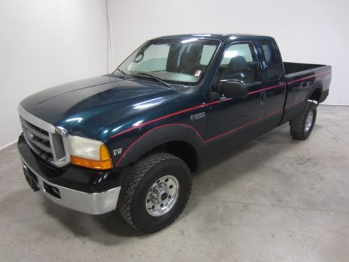 99 ford f250 power stroke 7.3l v8 turbo diesel ext cab long bed manual 4x4 co/tx