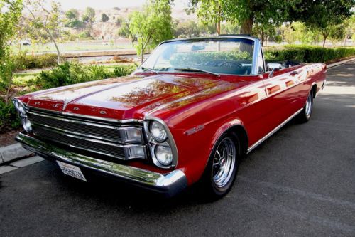 1966 ford galaxie 500 7-litre convertible rare concour quality orig survivor