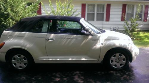 2005 chrysler pt cruiser touring convertible 2-door 2.4l