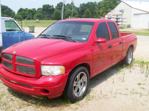 2002 dodge 1500  excab red  super nice