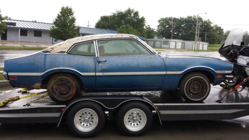 1972 mercury comet, c4 automatic 302 v8, blue color