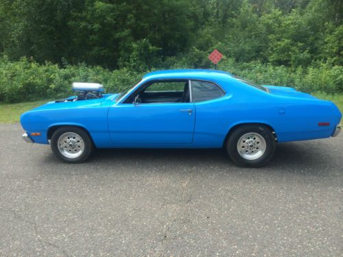 72 duster pro street blown 440 750 hp great shape