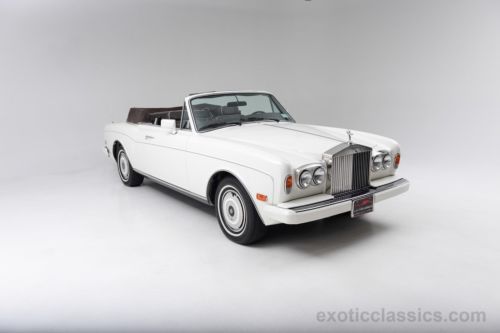 1986 rolls-royce corniche - v8 great condition, low miles