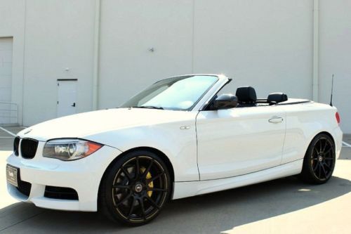 2012 bmw 135i convertble, m sport, custom wheels, 1 owner! fast