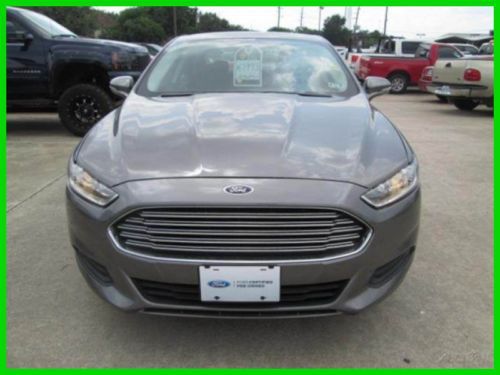 2013 ford fusion se front wheel drive 2.5l i4 16v automatic certified
