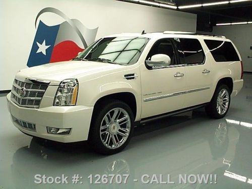 2013 cadillac escalade esv platinum awd sunroof nav 21k texas direct auto