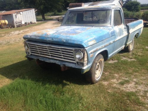 1967 ford f100 swb truck!!! shop truck or restore!no reserve!