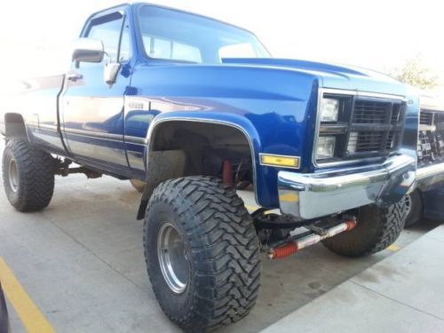 1984 gmc sierra 1500 4x4 8&#039; lift, 37/14.50r15 toyo m/t&#039;s, 383 stroker 700r4