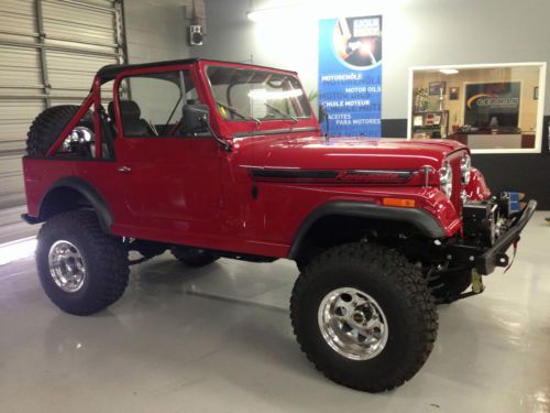 1978 jeep cj7 renegade original c.a. no rust restored