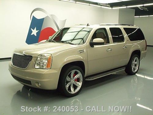 2007 gmc yukon regency sunroof nav dvd rear cam 81k mi texas direct auto