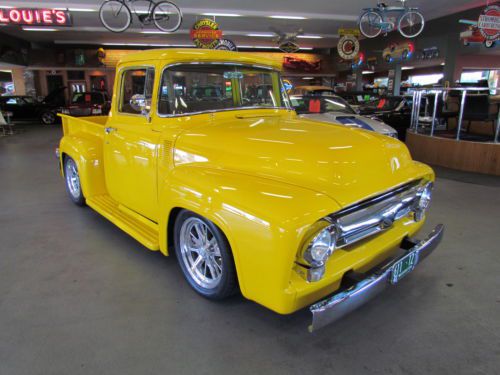 1956 ford f-100 big back window show truck