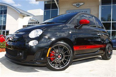2012 fiat 500 abarth - 1 fl owner - same as new - 393 miles