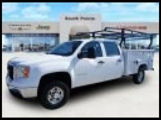 2009 gmc sierra 3500hd 2wd crew cab 167" srw work truck w/ utility box