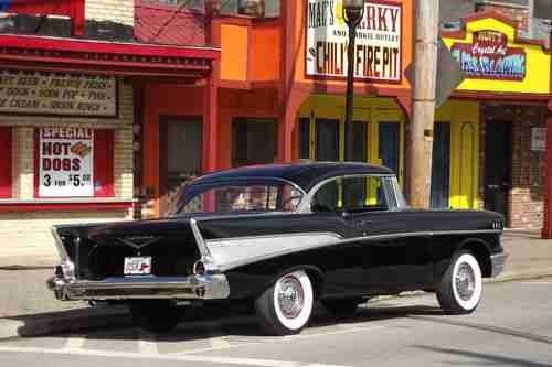 2 DOOR HARDTOP V-8 SURVIVOR BELAIR, image 6