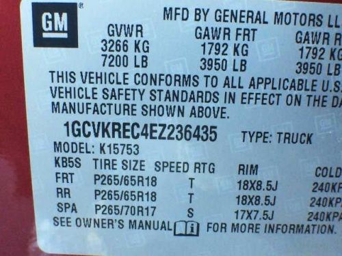 2014 Chevrolet Silverado 1500, US $40,556.00, image 6