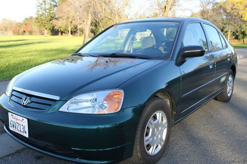 2001 honda civic gx sedan 4-door 1.7l