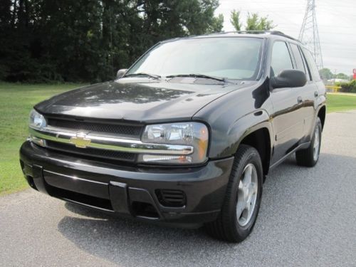 07 chevy trailblazer ls black gray cloth power locks keyless entry power windows