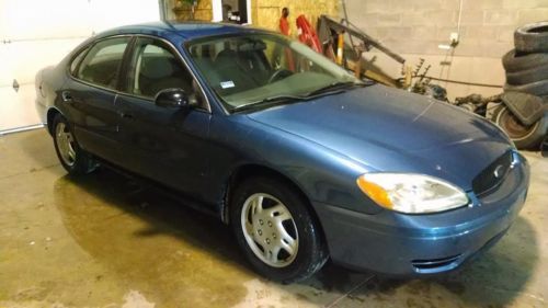 2004 ford taurus blue safty checked and detailed inside and out many new parts