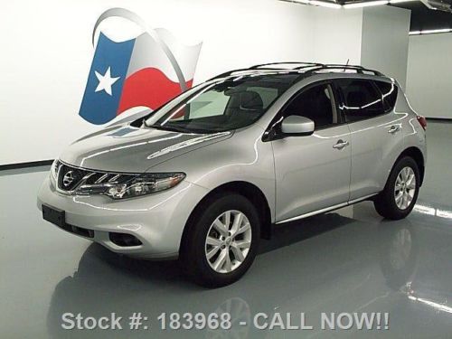 2011 nissan murano sl awd dual sunroof nav rear cam 35k texas direct auto