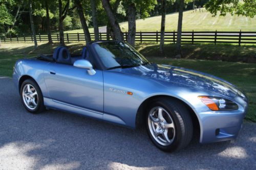 Excellent  condition ap1 239 hp honda s2000 suzuka blue/blue leather