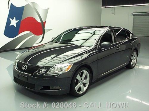 2007 lexus gs350 sunroof vent seats nav rear cam 74k mi texas direct auto