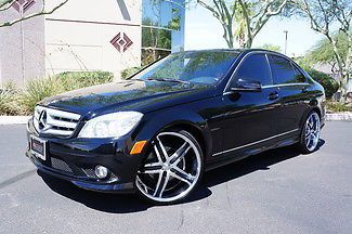 10 c 300 sport package power sunroof 20&#034; wheels leather power seat clean carfax